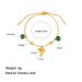 Hot Selling Round Bead Agate Geometric Element Pendant With Niche Design, Gold-plated Heart Bracelet For Women_ipsvogv.com
