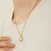 Black Agate Fried Dough Twists Necklace Light Luxury Small People Cool Style Versatile Temperament Personality White_ipsvogv.com