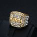 New Hip-Hop Titanium Steel Vacuum Gold Plated Inlaid With Diamonds KING Ring_ipsvogv.com