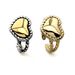 Fashion Retro Stainless Steel Heart Shaped Opening Adjustable Men's And Women's Rings Valentine's Day Holiday Jewelry_ipsvogv.com