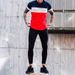 Men's Clothing loose sports suit 3D digital printing personalized fashion short-sleeved trousers_ipsvogv.com