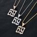Rap Singer 69's Hip Hop Necklace With Micro Inlaid Zircon Gold Plated Digital Pendant_ipsvogv.com