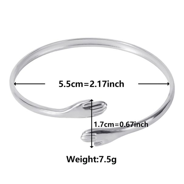 Titanium C-shaped Snake Shaped Adjustable Stainless Steel Women's Exaggerated High-end Opening Bracelet_ipsvogv.com