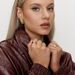 Women’s Jewelry Set Fashion Copper Plated Threaded Smooth RingGold And Silver Mixed Color Multi Layer Fashion Light Luxury Niche Design Ring_ipsvogv.com