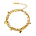 Fashionable, Minimalist, And High-end Double-layer Octagonal Wealth Transfer Bead Titanium Steel Bracelet_ipsvogv.com