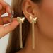 Flower Butterfly Tassel Earrings Fashion Exaggerated Ear Drops Light Luxury High-end Design Jewelry For Women_ipsvogv.com