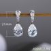 Cao Shi's Hot Selling Earrings Are Grand Women's Water Droplets, Zircon Copper Earrings, Fashionable And Popular_ipsvogv.com