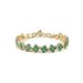 New High-end, Fashionable And Simple Bracelet, Niche, Light , Versatile, Zircon Hand Decoration, Emerald Green_ipsvogv.com