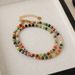Colorful Bead Light Luxury, Niche Temperament, Fashionable Collarbone Chain, Women's Necklace, 2024 Internet Famous_ipsvogv.com