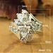 Cao Shi Jewelry Creative Horse Eye Shaped Zircon For Women's Niche Design Luxury Ring_ipsvogv.com