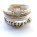 Multi Layer Fashionable Peach Heart Crushed Stone Leather Bracelet, Ladies' Magnetic Buckle Batch_ipsvogv.com