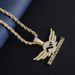 Hip-Hop Fashion Luxurious Temperament Cuban Necklace For Women Inlaid With Zircon Trendy Versatile Ladies Alloy Pendant_ipsvogv.com