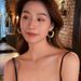 Silver Needle Round Metal Winding Ear Ring Niche Fashion Design Earrings Personality Light Luxury High-end Earrings_ipsvogv.com