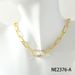 Women's Jewelry Skinny Hip Hop Motorcycle Style Fashion Trend Circular Chain Zircon Mountaineering Buckle Clavicle Chain Cool And Sweet Necklace_ipsvogv.com