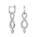 Cao Shi's High Quality, Eternal Love, Infinite Love Earrings, Infinite 8-character Pendant, Ear Buckle, Female_ipsvogv.com