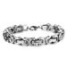 Crazy Speed Gao Qiqiang Same Style Bracelet Silver Titanium Steel Emperor Dominant Men's Dragon Bone Loop Chain_ipsvogv.com