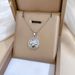 Drip 【 】 Oil Plate Bear Knot Light Luxury Charm Gorgeous Full Diamond Necklace Women's Versatile Clavicle Titanium Steel 【 】_ipsvogv.com
