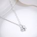 S Sterg Sier T Six Claw Moissanite Single Dia Necklace Light Fashion Splicing Clavicle Chain_ipsvogv.com