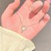 S Pure Silver Wishing Meteor Necklace For Women, Niche Design, High-end Temperament, Gradient Moonstone Lock Chain_ipsvogv.com