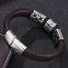Fashion Trend Wristband Punk Leather Bracelet, Personalized Cool Men's Jewelry Hot Selling Item_ipsvogv.com
