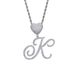 Hip Hop New Heart Script 26 Letter Pendant Trendy Jewelry_ipsvogv.com