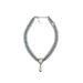 French Style Diamond Flower Water Drop Pearl Double Necklace Fashionable Light Luxury High End Clavicle Chain Retro Personality Necklace_ipsvogv.com
