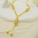 Fashionable Hollow Spherical Tassel Pendant Earrings, Women's Jewelry Set, Birthday Party Gift_ipsvogv.com