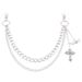 Jewelry Minimalist Metal Punk Pants Chain, Personalized Cross, Heart Wings, Body Chain_ipsvogv.com