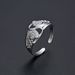Unisex Luxury Diamond Zircon CZ Butterfly Wings Ring Open Design Hand Jewelry Gold And Silver Color Adjustable_ipsvogv.com