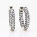 Women's Jewelry Silver Plated Single Row Earrings Fashionable Elegant Zirconia Earrings Birthday Gifts_ipsvogv.com