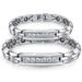 Men And Women's Jewelry Fashion Jewelry With Health Magnet Couple Titanium Steel Bracelet Gift_ipsvogv.com