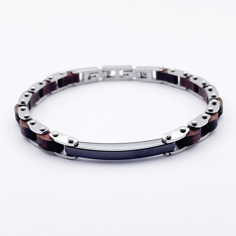 Stainless Fashion Trendy Jewelry Men's Titanium Steel Bracelet_ipsvogv.com