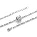 Lucky Bead Necklace For Men, Titanium Steel, Non Fading Accessories For Women, Versatile, Stylish, Simple, High End Accessories_ipsvogv.com