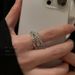 【 2312 People Collection 】 Multi Layer Zircon Open For Women, Light Luxury, Niche Design, High-end Feel, Index Finger_ipsvogv.com