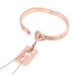Women's Jewelry Love Lock Couple Bracelet Necklace Men And Women Heart Interlocking Soaring To The Sky Valentine's Day Gift_ipsvogv.com