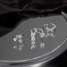 Full Diamond Sparkling Double Layer Water Drop Love Zircon For Women, Light Luxury, High End, Personalized Coldness_ipsvogv.com