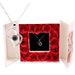 Women’s Jewelry Set Fashion hot collection can project Valentine's Day gift peach heart necklace female clavicle chain_ipsvogv.com