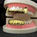 Hot Sale Gold Plated Hip Hop Braces Gold Plated Smooth Flat Teeth Hip Hop Gold Teeth_ipsvogv.com