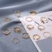 Hot Selling Fried Dough Twists With Diamond Personality Rose Cross 14 Piece Set Joint Ring_ipsvogv.com
