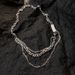 Stacked With Double-layer Titanium Steel Necklace, Men's Street Hip-hop Hipster Sweater Chain, Neutral Texture And Cold Style Necklace Decoration_ipsvogv.com