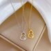 Body 【 Full Titanium Steel 】 Small Gourd With Diamond, Extremely Simple Personality, Real Gold Necklace Inside The Wind 【 】 Diamond, Personality,_ipsvogv.com