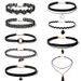 2019 Gothic Style Choker Lace DIY Necklace Set_ipsvogv.com