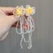 Women’s Jewelry Set Fashion Sweet Flower Mesh Earrings Niche Design Temperament Holiday Style Super Fairy Earrings Personality Exaggerated Earrings_ipsvogv.com