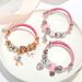 Live Streaming Hot Selg New Product, Pan's DIY High Heels, Colorful Lollipop Bracelet, Women's Fashion Woven Leather_ipsvogv.com