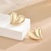 Smooth Simple Heart-shaped For Women, Fashionable Elegant, Cool Romantic Style, With High-end Versatile And Earrings_ipsvogv.com