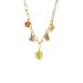 Hot Selling Round Bead Agate Geometric Element Pendant With Niche Design, Gold-plated Heart Bracelet For Women_ipsvogv.com
