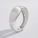 Ins Cool Style Metal Matte Fashion Texture Water Drop Hug Bracelet For Women_ipsvogv.com