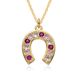 New Products Ins Style Hot Selling Fashion Personality Horseshoe Print Key Female Pendant Necklace_ipsvogv.com