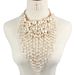 Exaggerated Jewelry Necklace Multi Layer Clothing Pearl Tassel Statement_ipsvogv.com