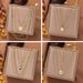 New Stainless Steel Jewelry, Rice Bead Four Layer Necklace, Female Personality, Eye Accessories, Fashionable Collarbone_ipsvogv.com